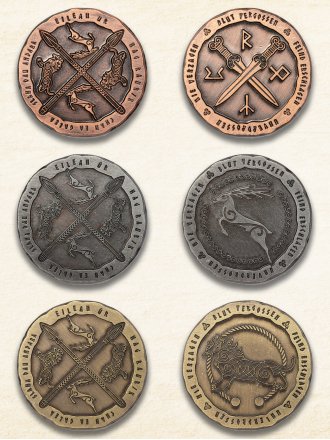 LARP Münzen "Kelten" Produktbild